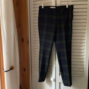 Holiday plaid pants